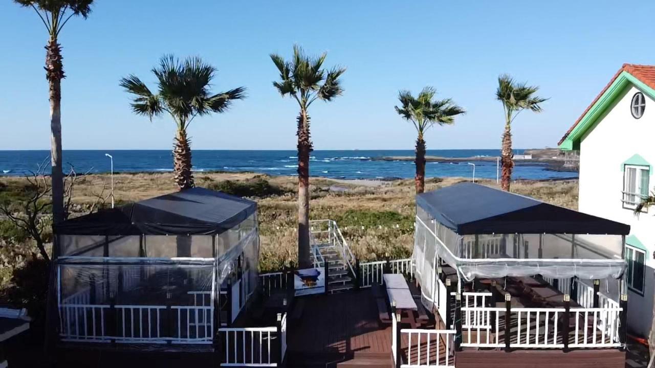 Morning Beach Pension Чеджудо Экстерьер фото