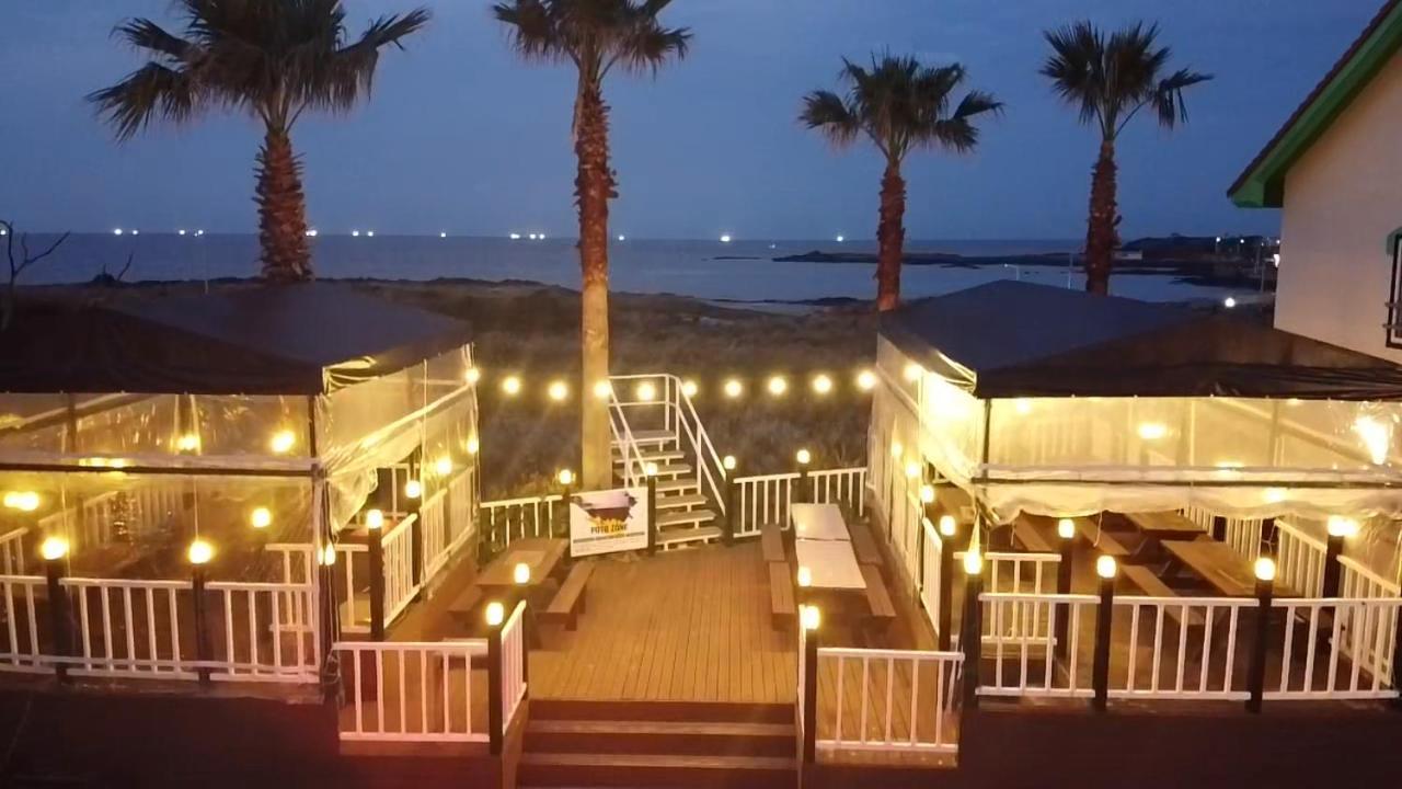 Morning Beach Pension Чеджудо Экстерьер фото